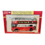 BOXED ROUTEMASTER MODEL BUS