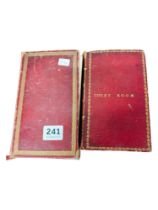 2 ANTIQUE BOOKS: THE ROYAL KALENDAR 1817 & 1821