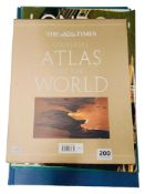 LARGE BOOK ON LONDON & TIMES ATLAS OF THE WORLD