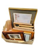 BOX OF PRINTS & PICTURES