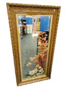 VICTORIAN PAINTED MIRROR
