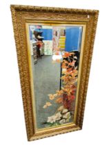 VICTORIAN PAINTED MIRROR