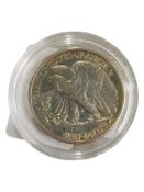 1939 US SILVER HALF DOLLAR COIN