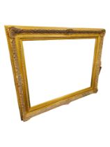 LARGE GILT FRAMED MIRROR