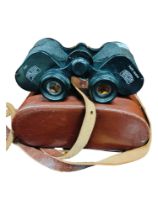 CARL ZEISS BINOCULARS IN LEATHER CASE