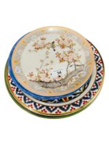 COLLECTION OF 5 DECORATIVE PLATES