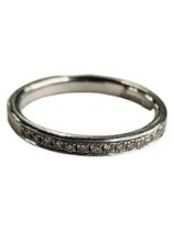 PORTFOLIO OF DIAMONDS PLATINUM AND DIAMOND HALF ETERNITY RING