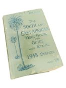 BOOK - THE BILL PARKER COLLECTION - THE SOUTH AND EAST AFRICAN YEAR BOOK AND GUIDE WITH ATLAS,