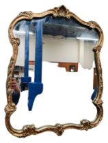 GILT FRAMED MIRROR