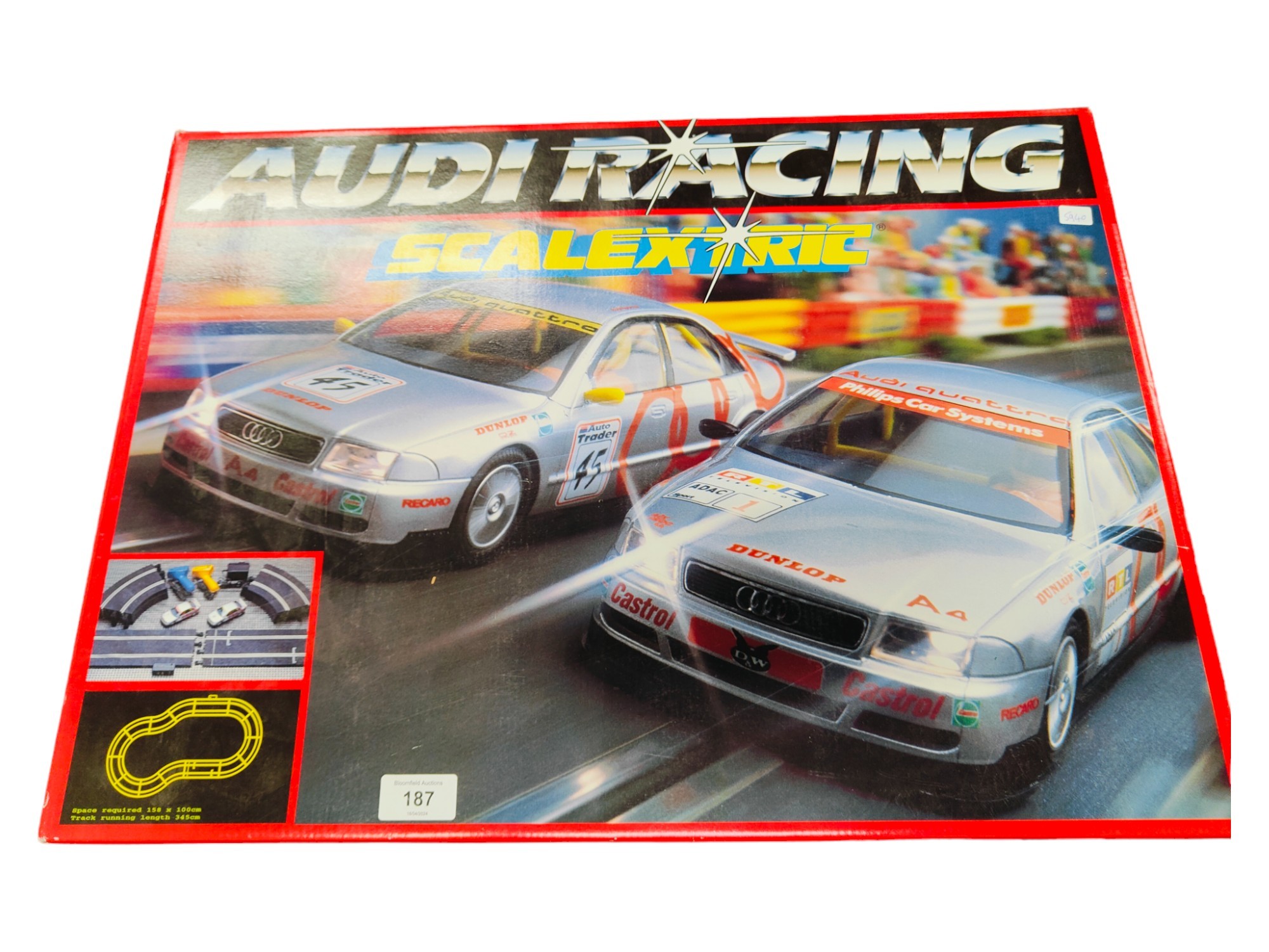 SCALEXTRIC AUDI RACING SET