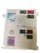 EUROPA STAMP COLLECTION OF 70 FIRST DAY COVERS 1968-1973