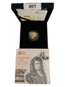 UK 2019 SAMUEL PERYS SILVER PROOF PIEDFORT £2 COIN IN BOX WITH CERTIFICATES