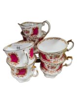 VINTAGE 14 PIECE ELIZABETHAN CHINA TEA SET