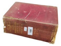 BOOK - THE BILL PARKER COLLECTION - URE'S DICTIONARY OF ARTS, MANUFACTURES AND MINES (VOL. III ONLY)