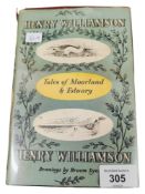 BOOK- THE BILL PARKER COLLECTION- TALES OF MOORLAND AND ESTUARY, HENRY WILLIAMSON- PUBLISHED BY