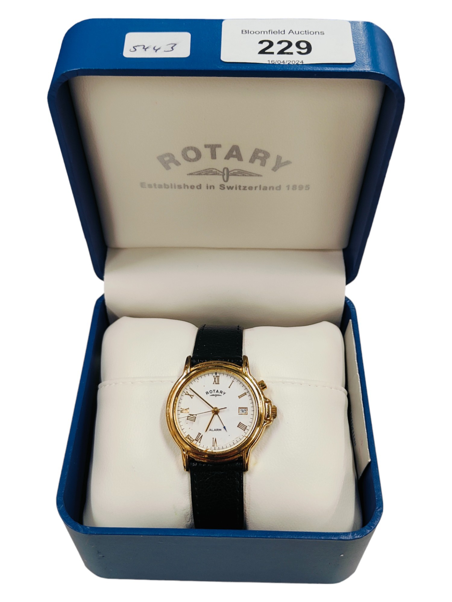 VINTAGE ROTARY WATCH IN ORIGINAL BOX