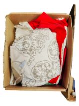 BOX OF LINEN