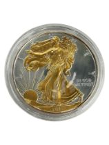 1 OZ FINE SILVER ONE DOLLAR 2011