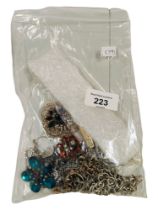 BAG OF COSTUME JEWELLERY