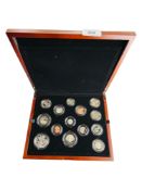 BEAUTIFULLY CASED 2018 UNITED KINGDOM PREMIUM PROOF COIN SET WITH ALL CERTIFICATION