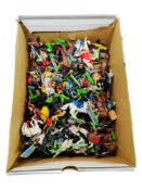 BOX LOT OF MODELS & FIGURES