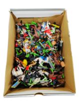 BOX LOT OF MODELS & FIGURES