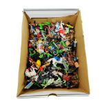 BOX LOT OF MODELS & FIGURES