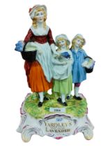 YARDLEY'S OLD ENGLISH LAVENDER FIGURE GROUP