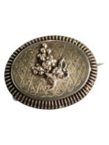 VICTORIAN SILVER SWEETHEART BROOCH