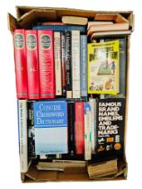 BOOK - THE BILL PARKER COLLECTION - BOX OF REFERENCE & MISCALLANEOUS BOOKS