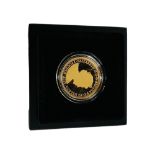 EAST INDIA COMPANY 2019 HELENA HALF PENNY 24 CARAT GOLD, 8 GRAMS IN BOX WITH CERTIFICATE