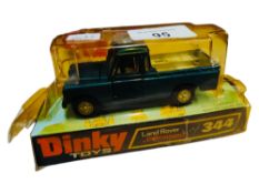 BOXED DINKY LANDROVER 344