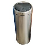 BOL STAINLESS STEEL BIN (AS NEW)