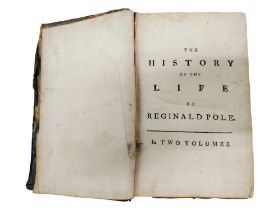 BOOK - THE BILL PARKER COLLECTION - THE HISTORY OF THE LIFE OF REGINALD POLE VOL.1, THOMAS PHILLIPS-