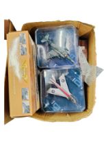 BOX LOT OF CORGI MODEL AIRCRAFT