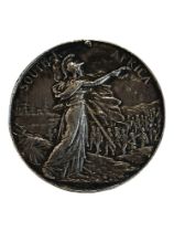 SOUTH AFRICA MEDAL - 4990 PTE. JOHN HOGG R.I.R