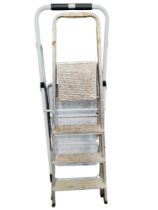 2 SETS OF STEP LADDERS