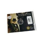 SIR WINSTON CHURCHILL 2015 UK £20 FINE SILVER COIN