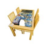 MODERN DINING TABLE & 4 CHAIRS