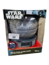 STAR WARS DEATH STAR ALARM CLOCK BOXED