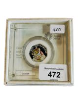 MRS TITTLEMOUSE 2018 UK 50p SILVER PROOF COIN IN BOX WITH CERTIFICATE