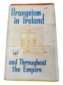 BOOK: ORANGEISM IN IRELAND