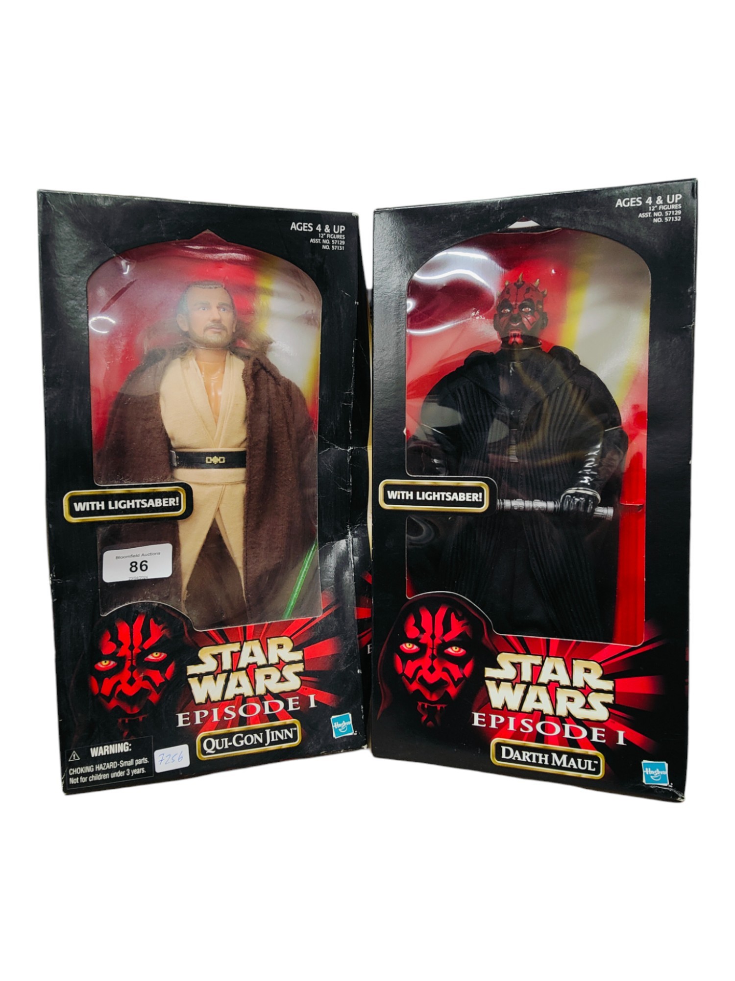 2 LARGE BOXED STAR WARS FIGURES