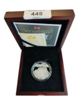 D-DAY 75TH ANNIVERSARY SILVER PROOF £5 COIN IN BOX WITH CERTIFICATE