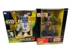 BOXED STAR WARS DROID ROOM ALARM & BOXED REMOTE CONTROL R2-D2
