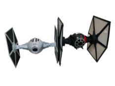 2 STAR WARS TIE FIGHTER MODELS - AS FOUND