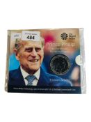 PRINCE PHILLIP: CELEBRATING A LIFE OF SERVICE 2017 UK £5 BRILLIANT UNCIRCULATED COIN
