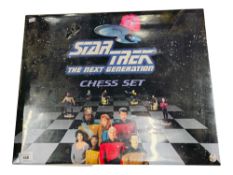 SEALED STAR TREK THE NEXT GENERATION CHESS SET