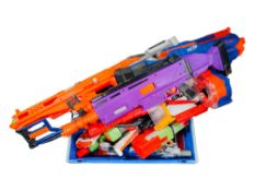 LARGE COLLECTION OF TOY NERF GUNS