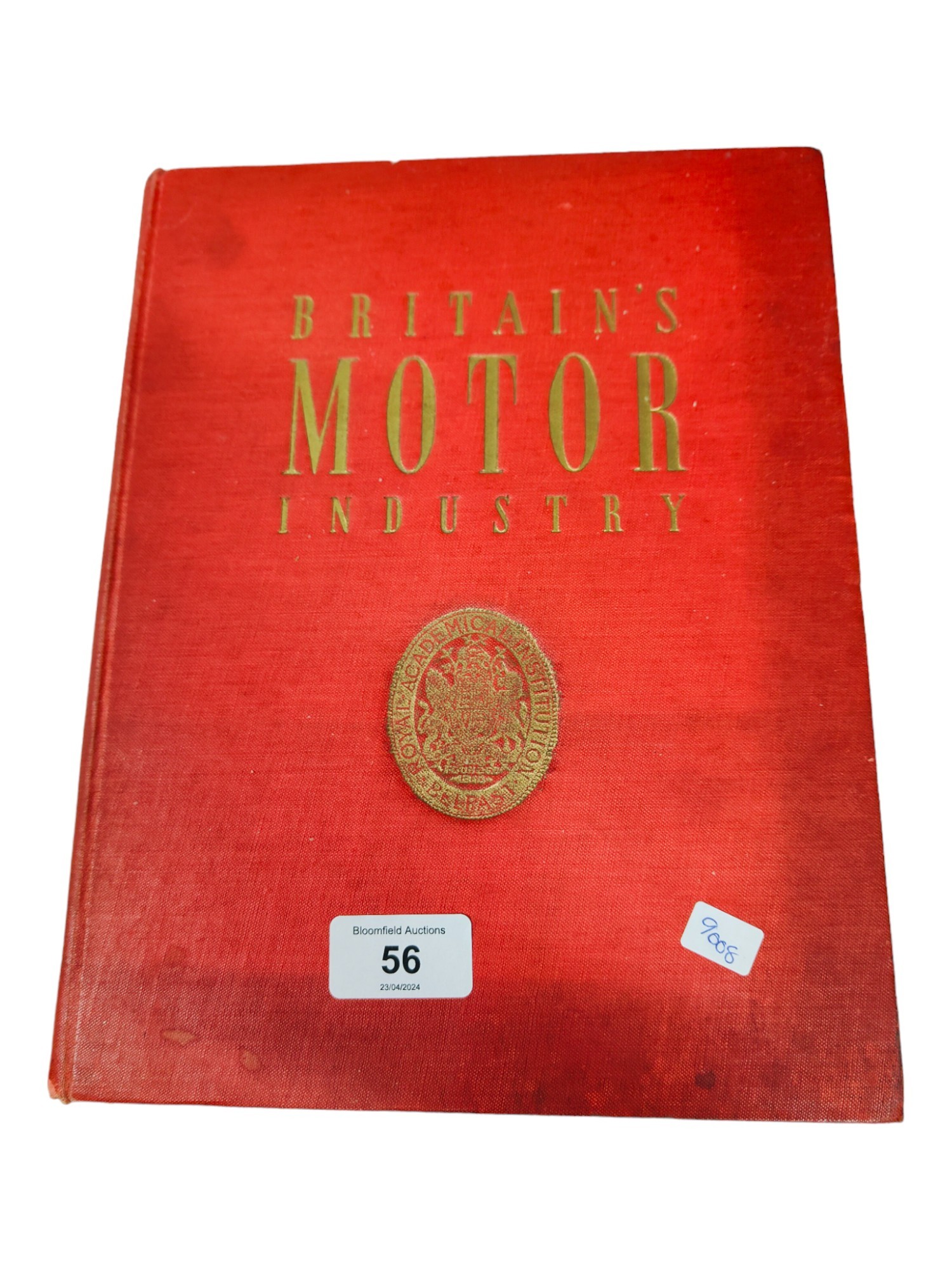 OLD BOOK: BRITAINS MOTOR INDUSTRY